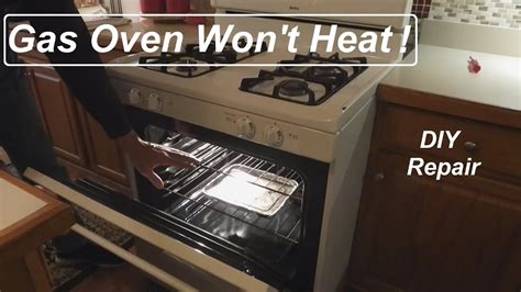 my gas oven won t heat up but the stove works